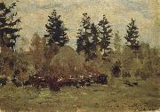 Levitan, Isaak Heuschober oil painting picture wholesale